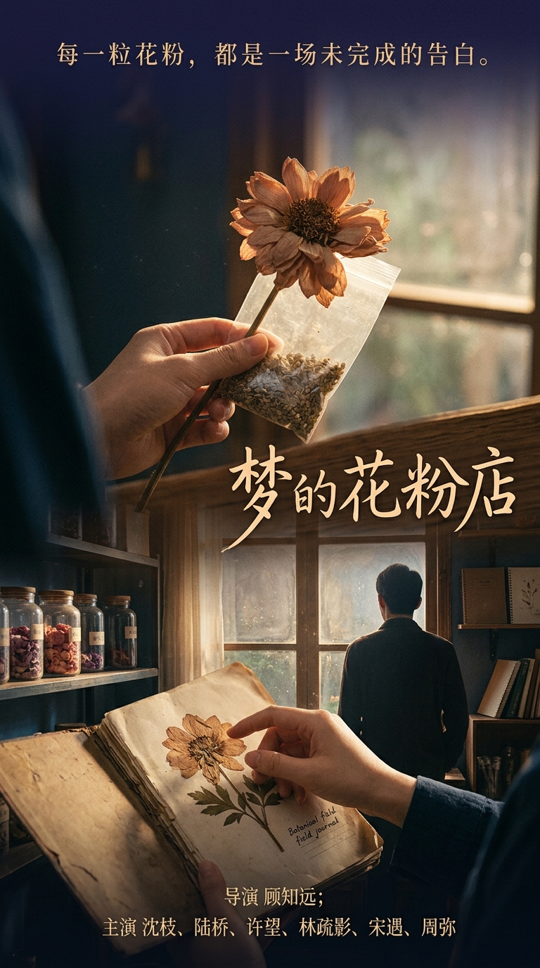 《梦的花粉店》海报